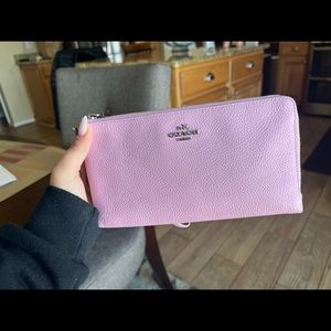 Coach Pink Wristlet